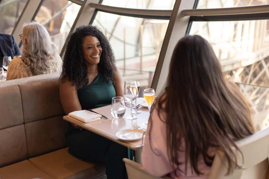 Paris: Eiffel Tower's Madame Brasserie 3-course lunch 12:00 - Who will get the most from this lunch