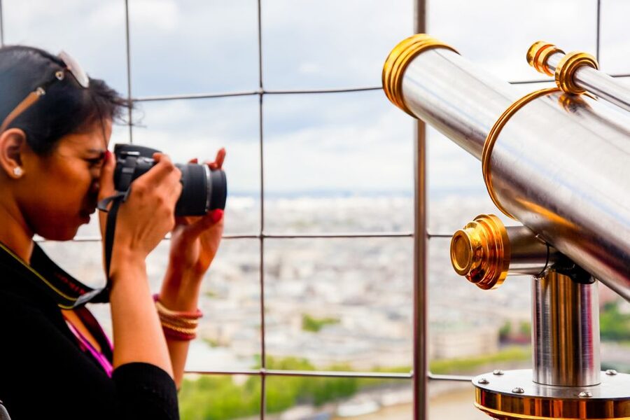 Paris: Eiffel Tower Stairs Climb to Level 2 & Summit Option - The summit option reaches the highest platform