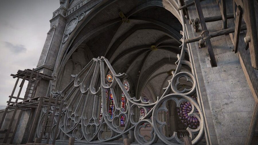 Paris: Eternal Notre-Dame VR Experience Ticket - The itinerary: from medieval building site to modern restoration