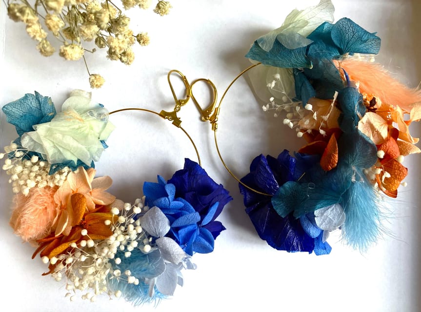 Paris: Floral Earrings workshop - Key points to know before booking