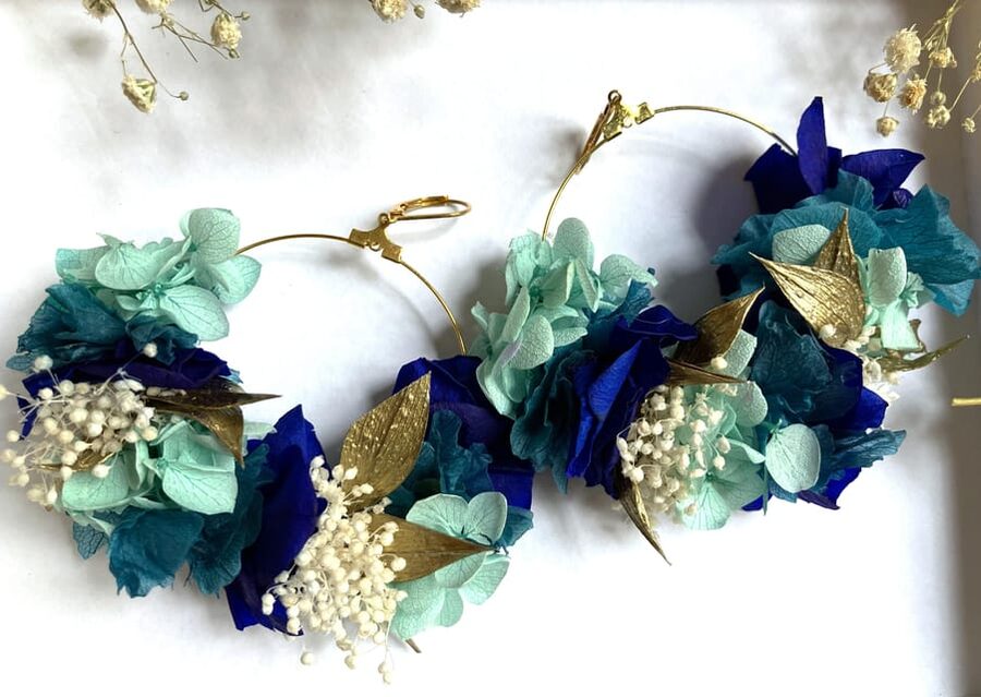 Paris: Floral Earrings workshop - Choosing beads, gemstones, feathers, and shells