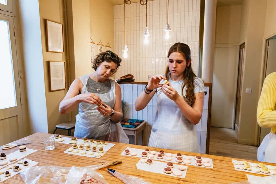 Paris: French Macaron Culinary Class with a Chef - A friendly class with room for children