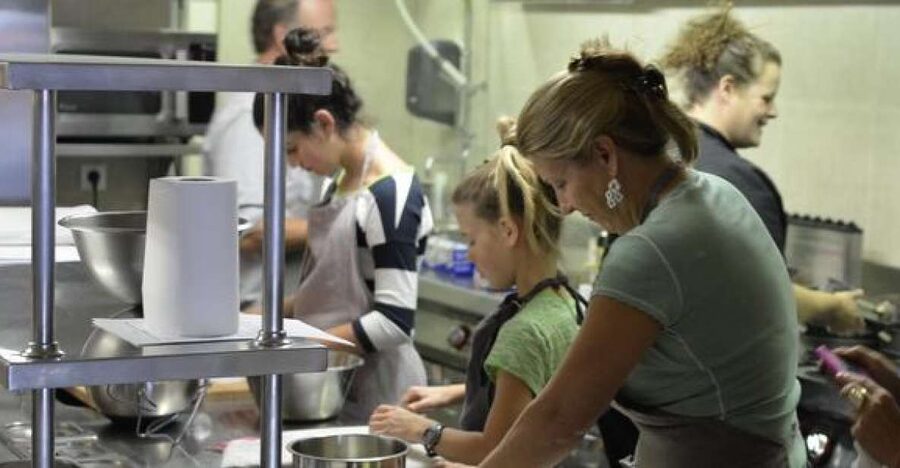 Paris: Full-Day Cooking Class, Market Tour and Lunch - Starting with coffee in the Latin Quarter