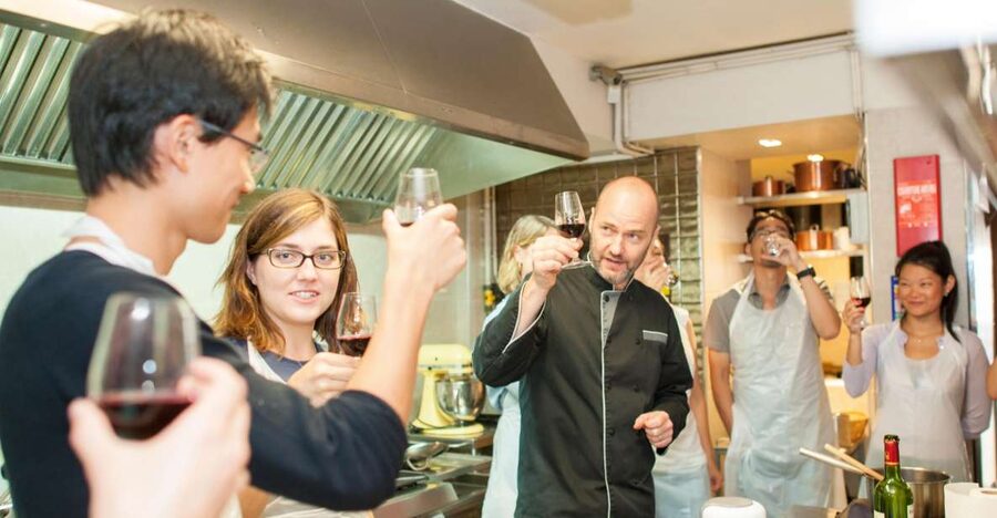 Paris: Full-Day Cooking Class with 3-Course Lunch - Meeting chefs such as Frédéric, Paulo, Luc, and Luke
