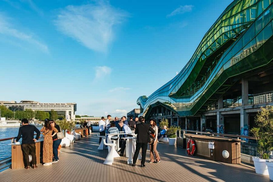 Paris: Gourmet Dinner Cruise on Seine River with Live Music - The Paris skyline becomes your dinner companion