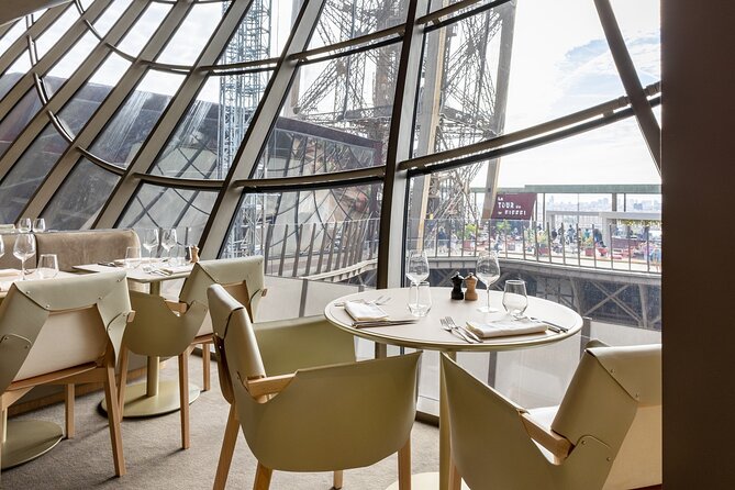 Paris Late Lunch at Eiffel Tower's Madame Brasserie Restaurant - The Three or Four-Course French Menu