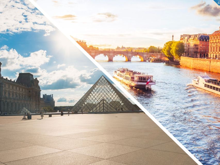 Paris: Louvre Reserved Ticket and River Cruise Combo - What you see from the boat
