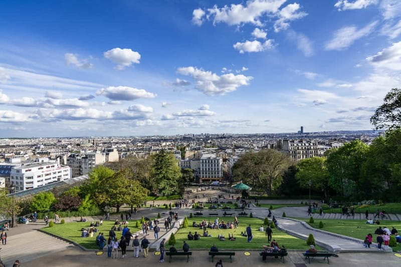 Paris: Montmartre Highlights Walking Tour with a Local Guide - Starting below Sacré-Cœur at Place Saint-Pierre