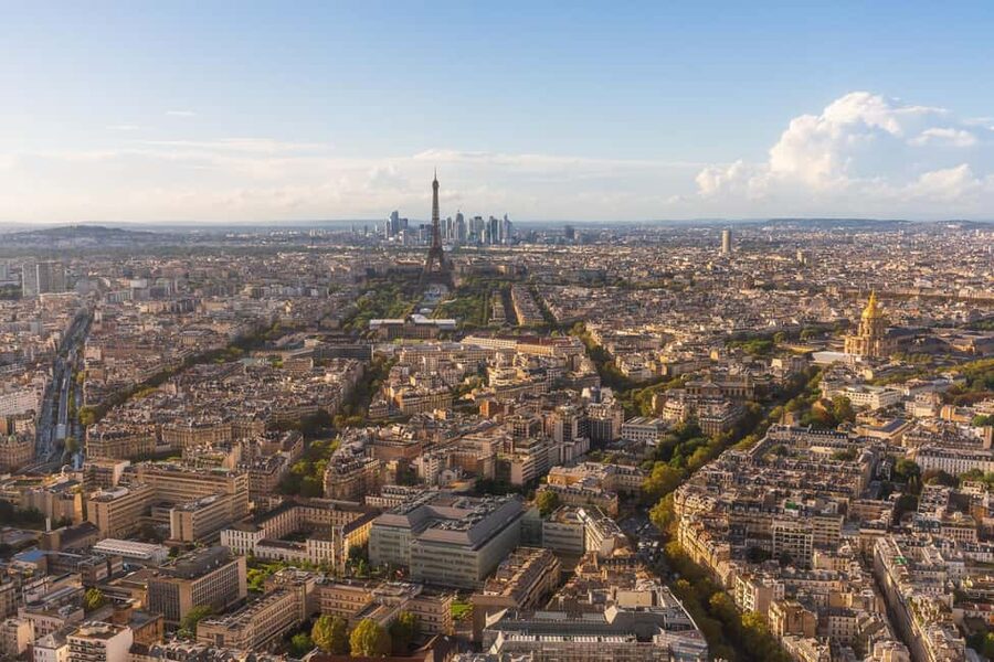 Paris: Montparnasse Tower Observation Deck Entry Ticket - The rooftop and its full circle of Paris
