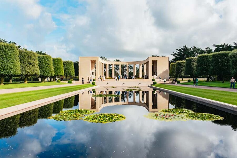 Paris: Normandy D-Day Sites Guided Day Trip with Lunch - Utah Beach Museum inside the bunker