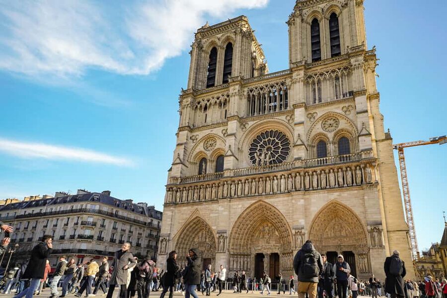 Paris: Notre Dame Cathedral Exterior Tour with Free Entry - Reading Notre Dame’s Gothic exterior