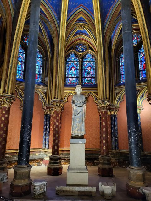 Paris: Notre Dame Exterior Walking Tour with Sainte Chapelle - Saint-Séverin and the Gothic details