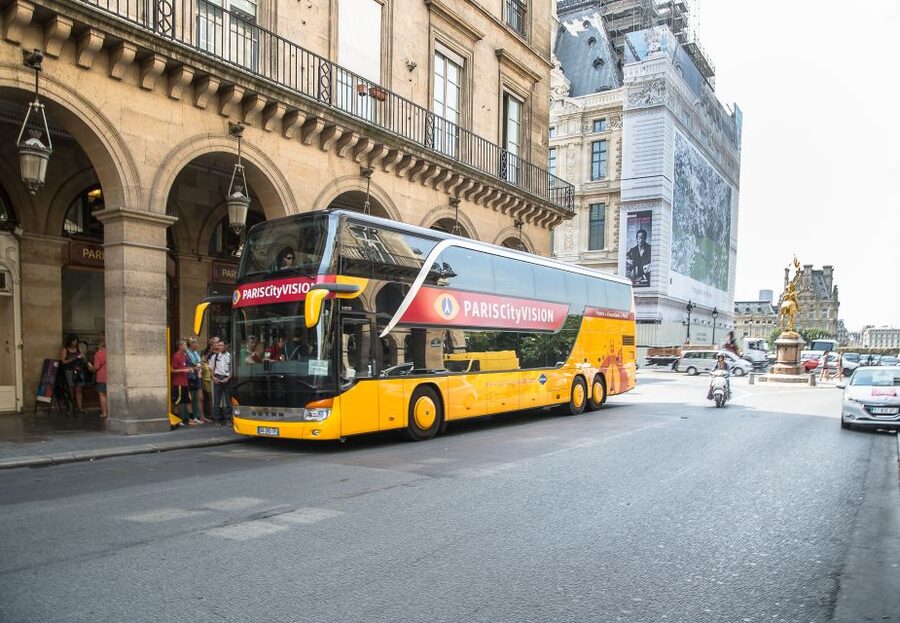 Paris: Openair Double Decker Bus Audio-Guided City Tour - Opera Garnier and the city center