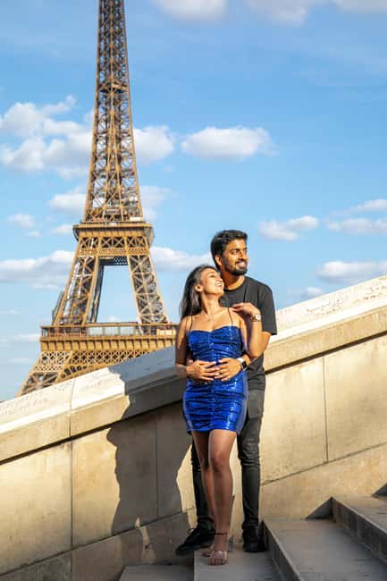 Paris: Photoshoot Around Eiffel Tower with 55 Edited Photos - What families and children can expect