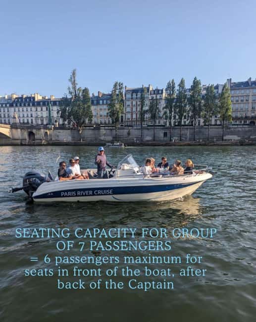 Paris Private Boat Seine River with Captain Guide - The quieter charm of Île Saint-Louis