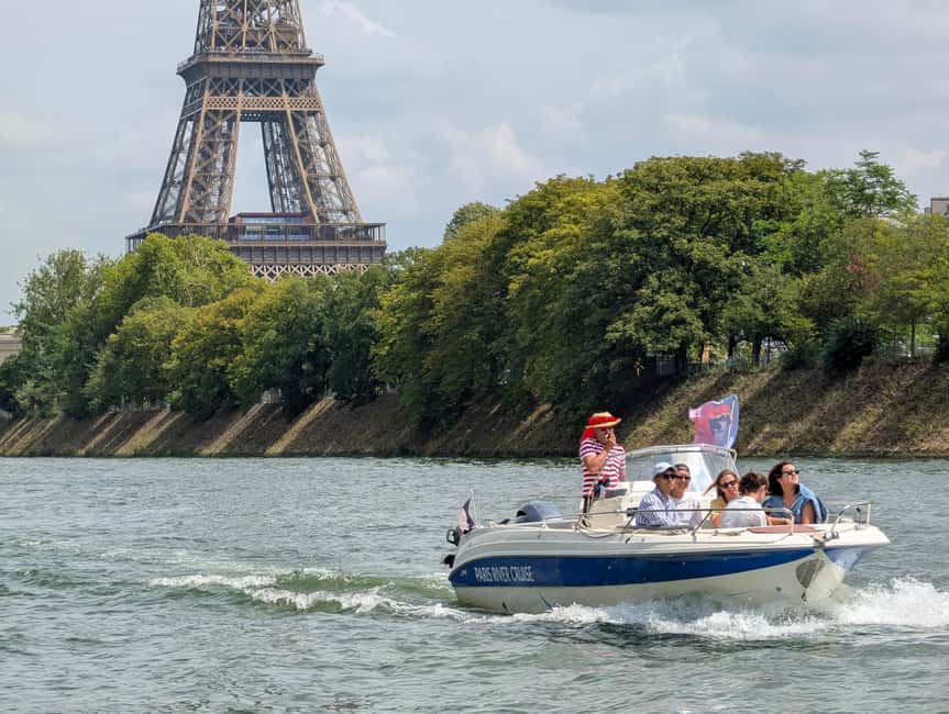 Paris Private Boat Seine River with Captain Guide - Captain Alexis and the feel of a small group