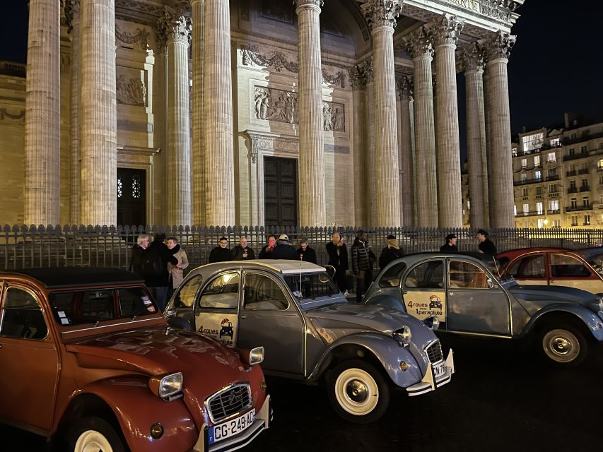 Paris: Private Christmas Lights Tour by Citroën 2CV - Key points to know before booking