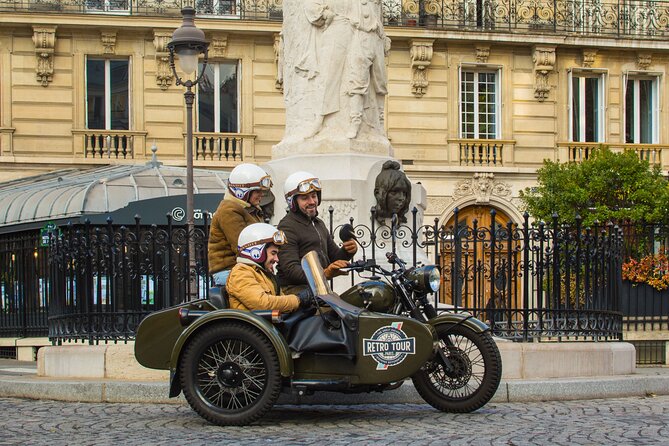 Paris Private Flexible Duration Guided Tour on a Vintage Sidecar - The Marais and Place Vendôme