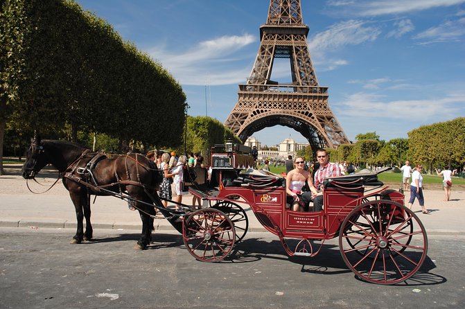 Paris Private Romantic Horse & Carriage Ride - The grand avenues near the Champs-Élysées