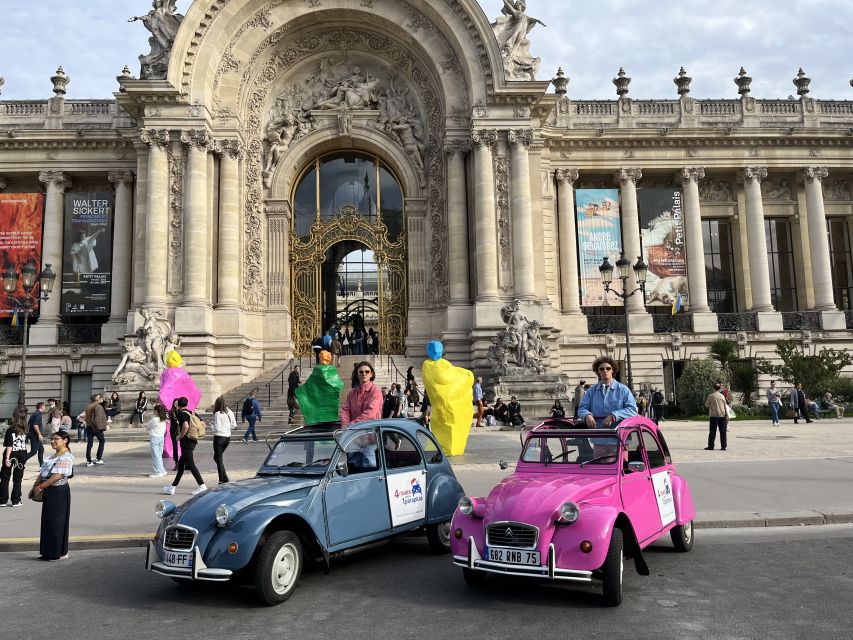 Paris: Private Sightseeing Tour in Citroën 2CV - Key points at a glance