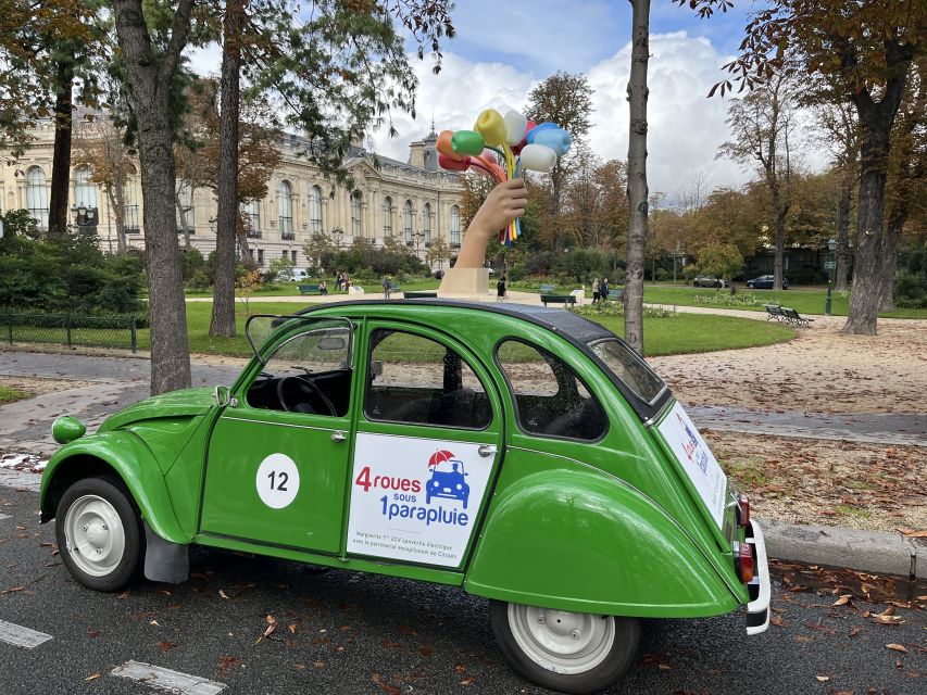 Paris: Private Sightseeing Tour in Citroën 2CV - Photo stops make the outing more personal