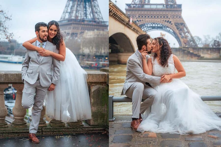 Paris: Professional Photoshoot with the Eiffel Tower - What you receive after the shoot