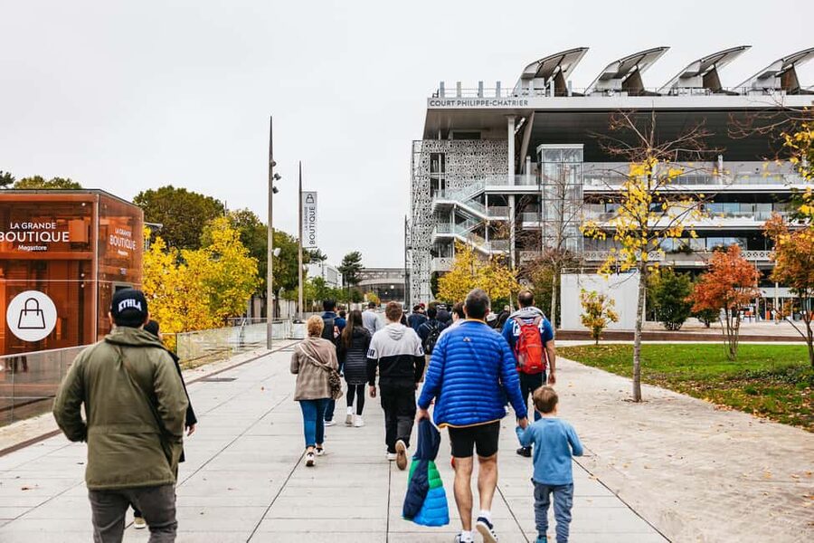 Paris: Roland-Garros Stadium Guided Backstage Tour - Walking the route used by French Open players