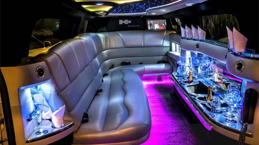 Paris: Romantic Limousine Tour - The custom LED message is the real centerpiece