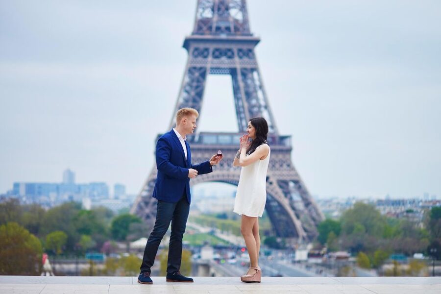 Paris: Romantic Photoshoot for Couples - Proposals, anniversaries, and special occasions