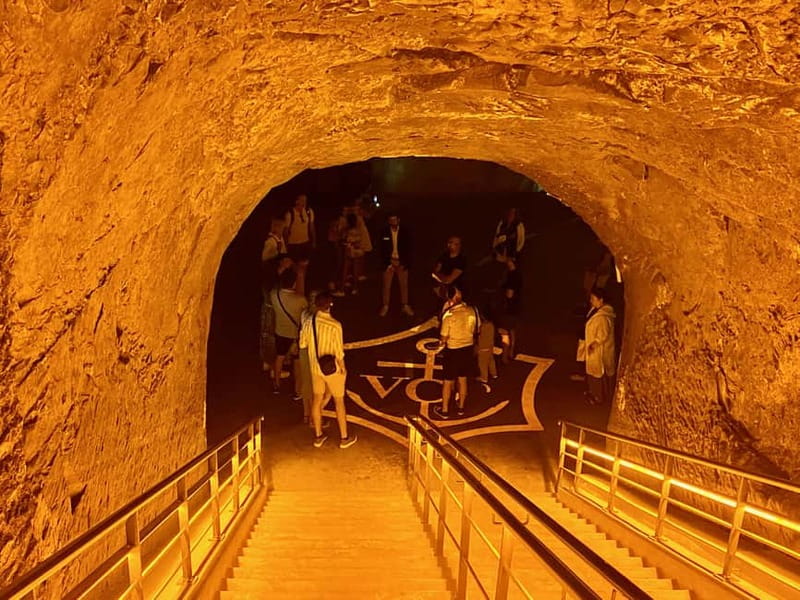 Paris: Ruinart and Veuve Clicquot Champagne Tour by Mercedes - Ruinart and the underground cellars