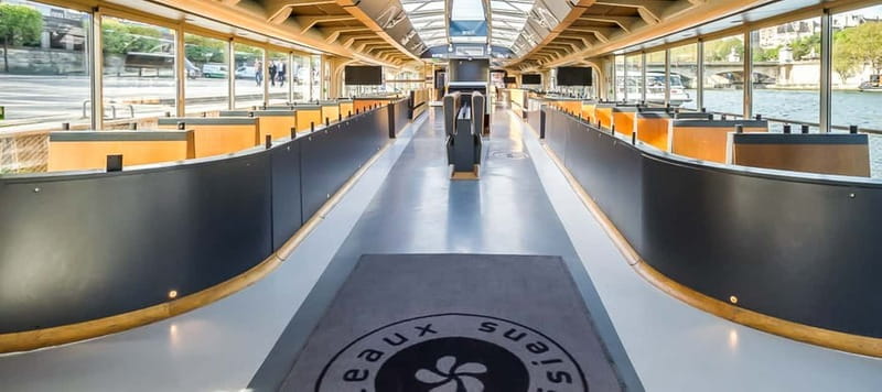 Paris: Seine Cruise & Crepe Tasting near the Eiffel Tower - Choosing the upper deck or the glass cabin