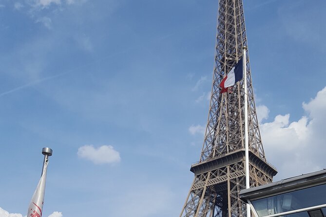 Paris Seine River Champagne Tasting Cruise - A private front section and changing weather