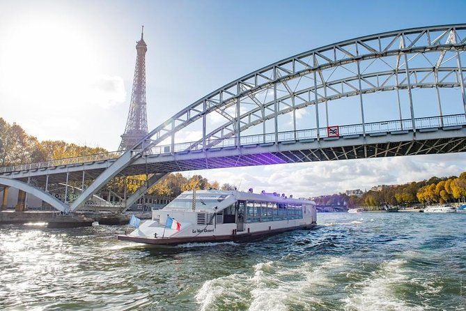 Paris Seine River Gourmet Lunch Cruise with Champagne Option - Champagne, wine, and window seating