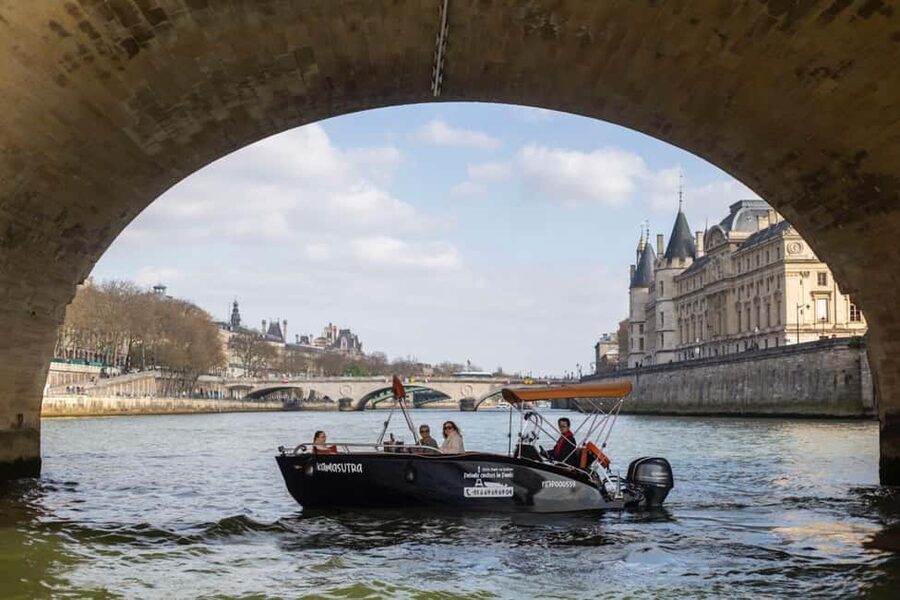 Paris: Seine River Private Cruise - The Louvre from the water