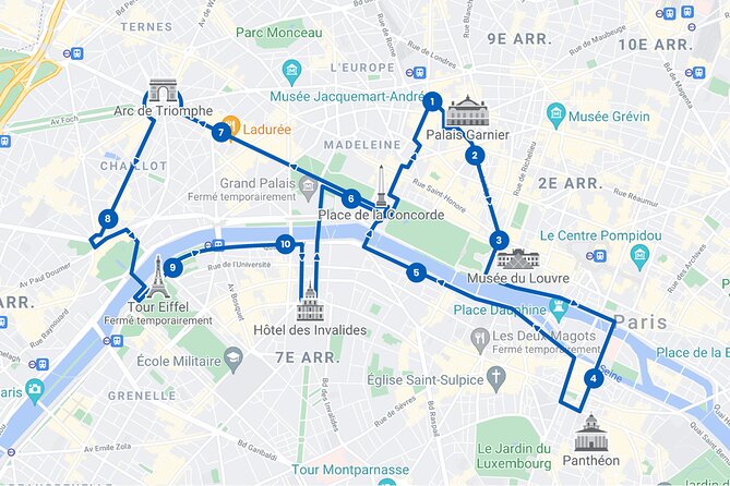 Paris Tootbus Hop-On Hop-Off Bus Tour (Optional Cruise) - The audio guide and Tootbus app