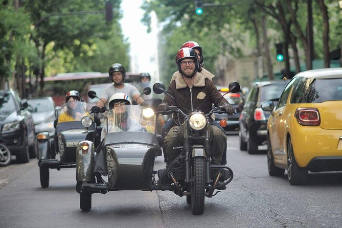Paris Vintage Private City Tour on a Sidecar Motorcycle - What the guides add to the ride