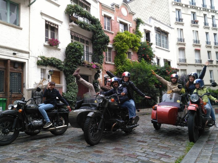 Paris Vintage Sidecar Premium & Private Half-Day Tour - Moulin Rouge and the climb to Montmartre