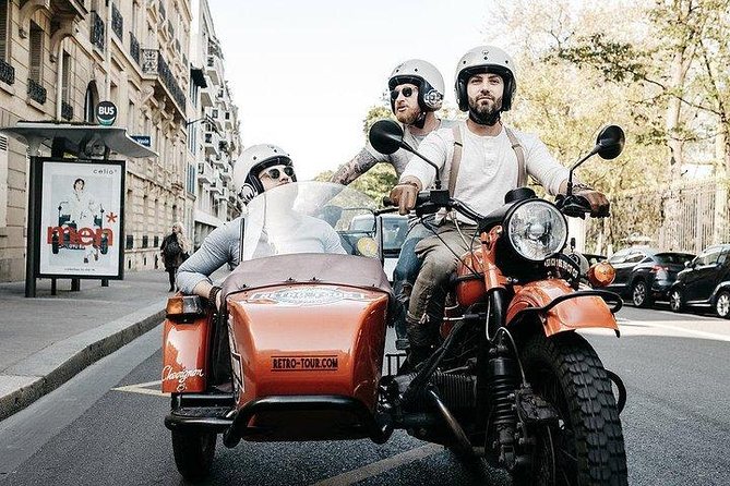 Paris Vintage Sidecar Tour – Emily in Paris highlights - Luxembourg Gardens and the Paris you came to see