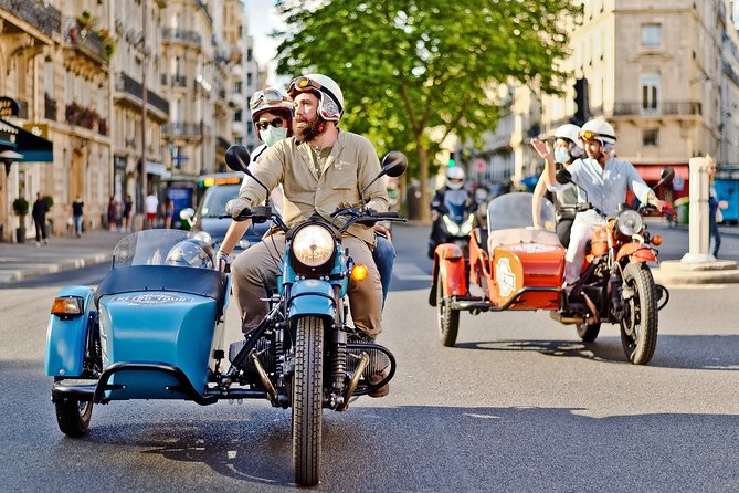 Paris Vintage Sidecar Tour – Emily in Paris highlights - Palais Royal and the final flourish