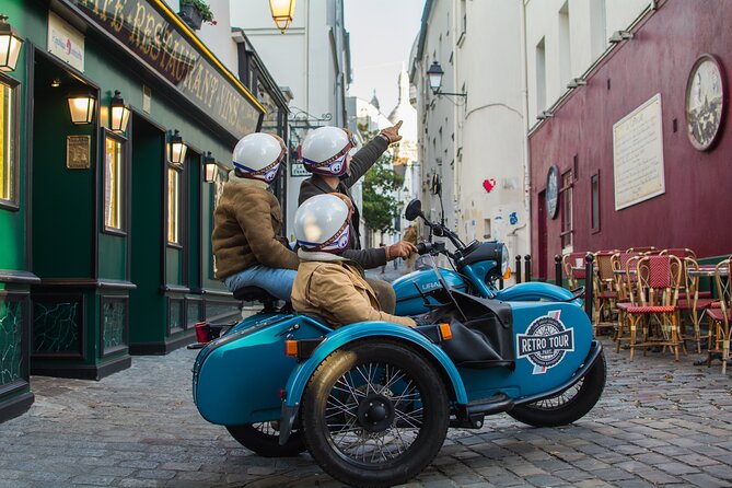 Paris Vintage Sidecar Tour – Emily in Paris highlights - Starting near Saint-Michel