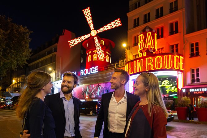 Seine Dinner Cruise, Eiffel Tower Access and Moulin Rouge Show - Dinner on the Seine, with famous views outside the window
