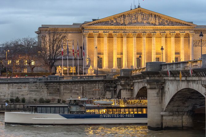 Seine River Evening Cruise with Music (Drink Options) - Notre-Dame, the islands, and the oldest bridge