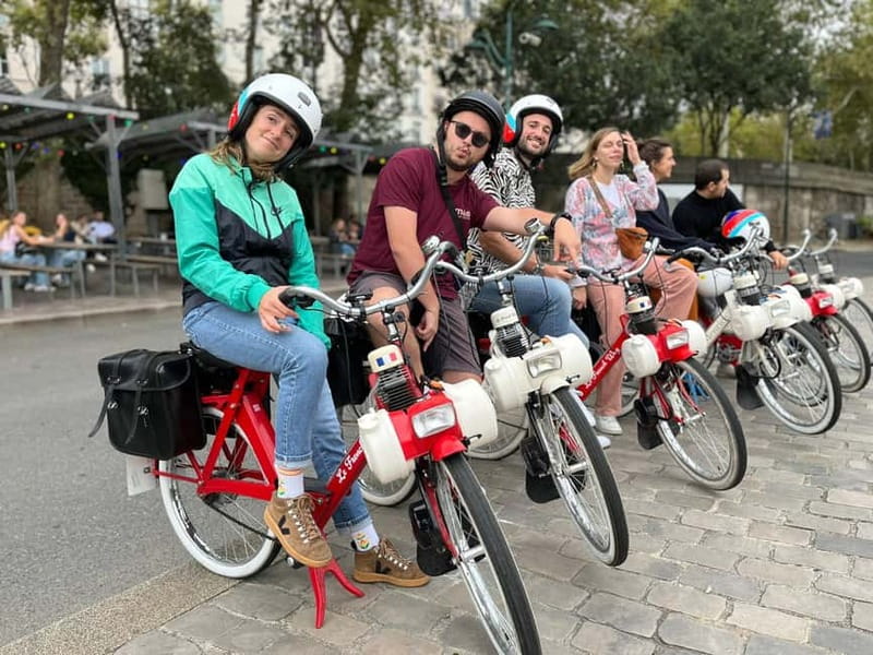 Solex Guided Tour of Chic Paris - Bourse de Commerce and Les Halles