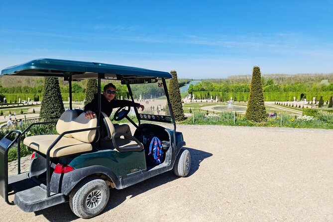 Versailles Golfcart & Bike Guided Tour: Gardens Hamlet Fountains - Guide quality and group size