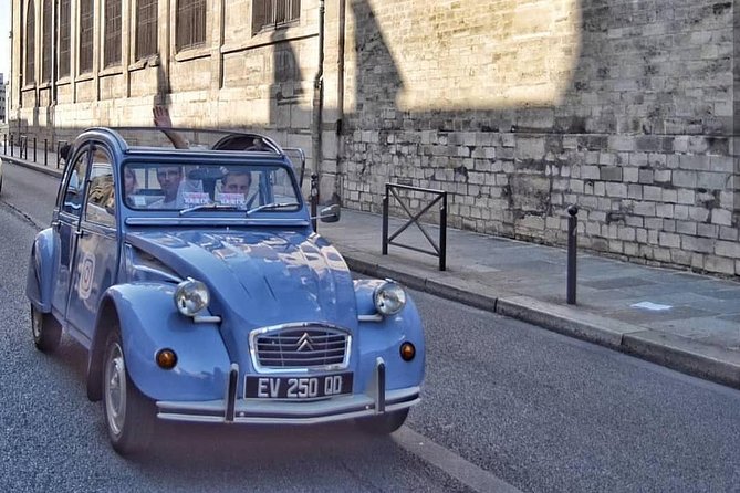 Vintage 2CV Adventure: 2 -Hour Paris Secrets Tour - Saint-Germain-des-Prés adds churches and café streets